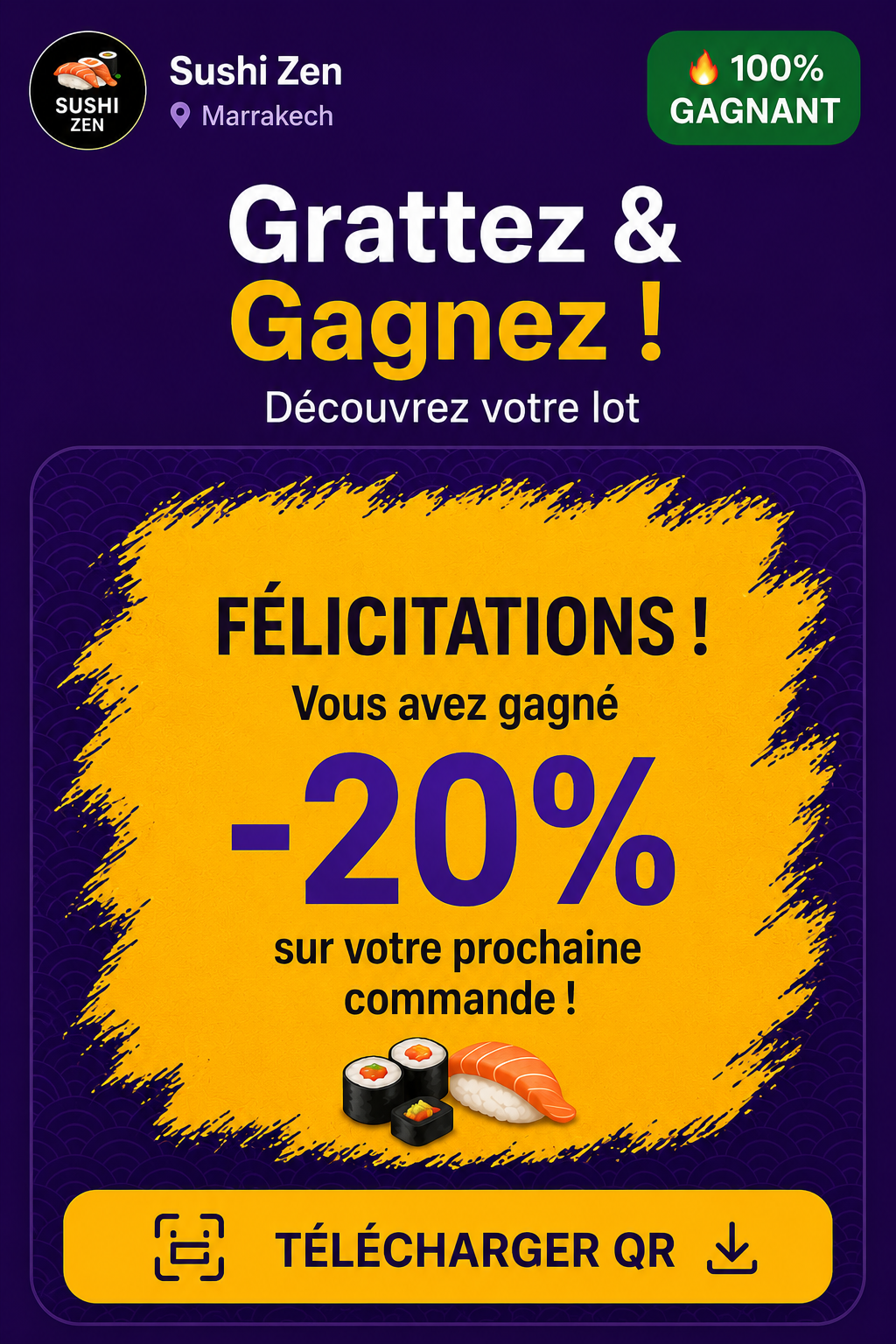 Jeu scratch Fideliz